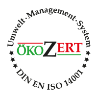 ISO 14001 Zeritifiziert