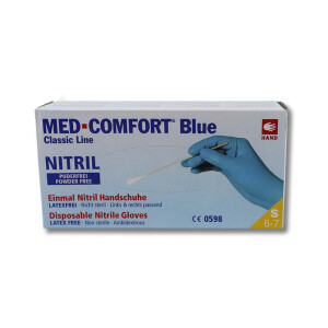 Einmalhandschuhe aus Nitril (S) 100 Stück