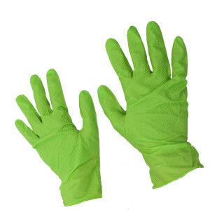 Professionelle Einmalhandschuhe aus Nitril (XL) 10 Stück (5 Paar)