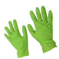 Professionelle Einmalhandschuhe aus Nitril (XL) 10 Stück (5 Paar)