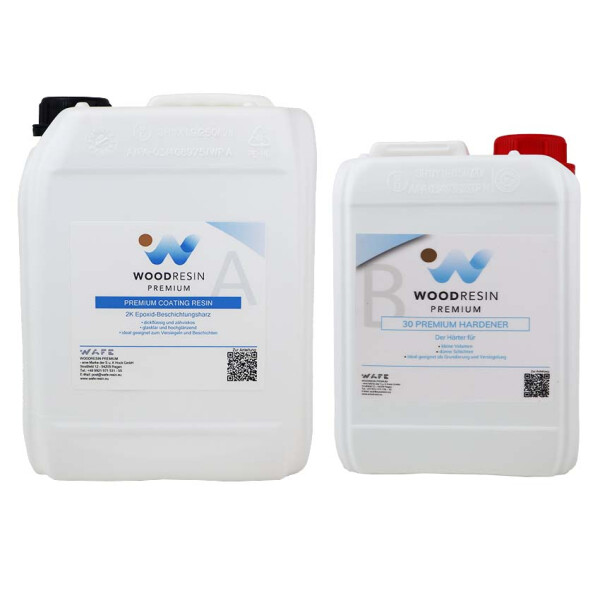 WOODRESIN PREMIUM COATING RESIN SYSTEM 4,5 kg (A 3 kg + B 1,5 kg)