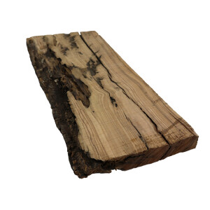 Naturholz-Scheibe aus OLIVEN-Holz von 30 bis 40 cm