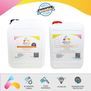 ARTRESIN Premium Viscous Coating Resin System 4,5 kg (A 3 kg + B 1,5 kg)