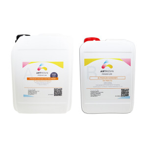 ARTRESIN Premium Viscous Coating Resin System 4,5 kg (A 3 kg + B 1,5 kg)
