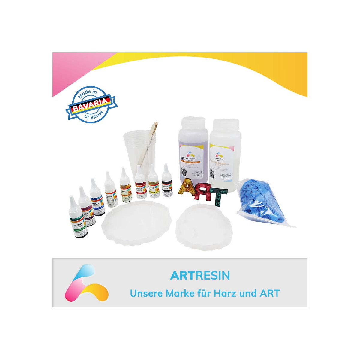 ARTRESIN Untersetzer Set