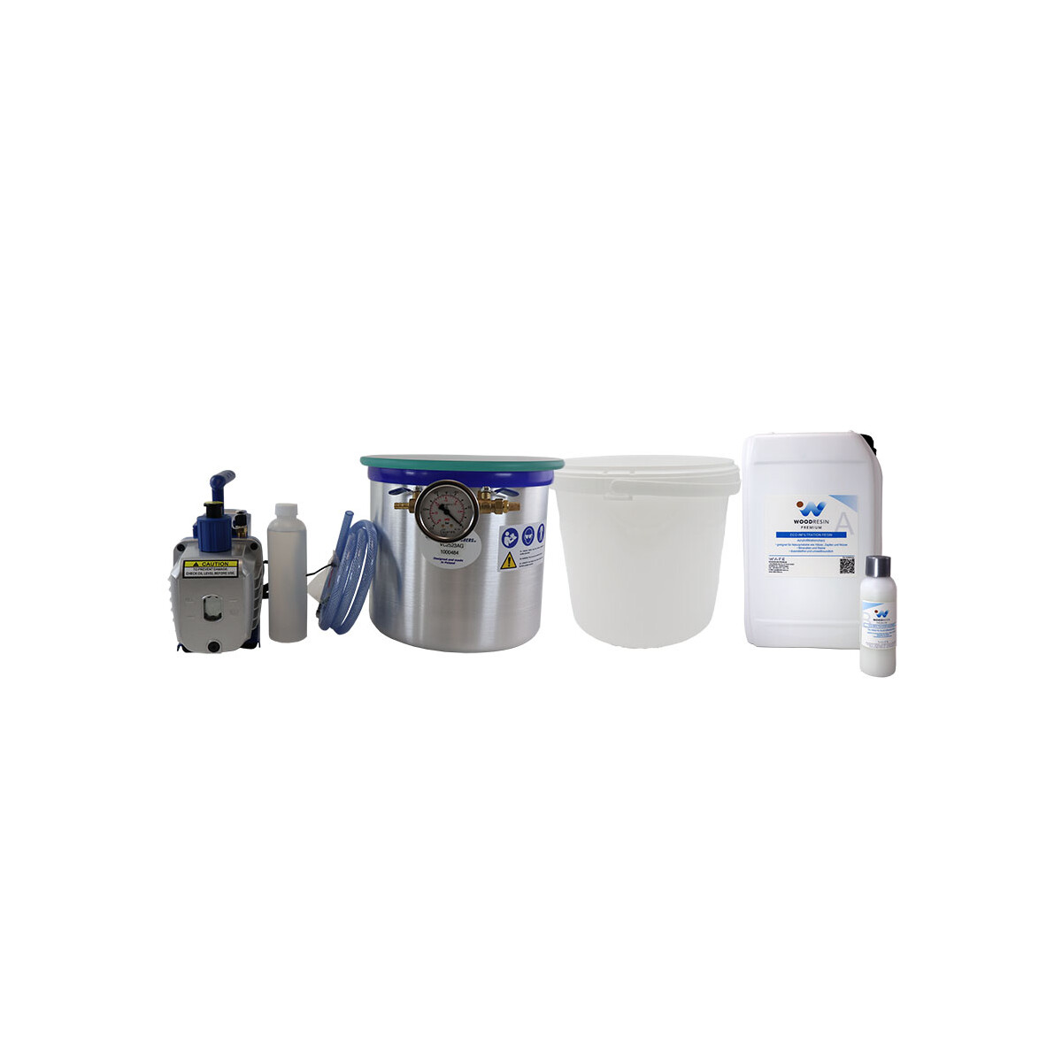 Starter Komplett Set Holzinfiltration mit Pumpe und...