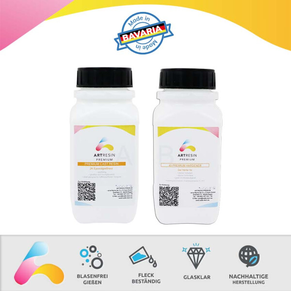 ARTRESIN Gießharz glasklar System 40 775 g (A 500 g + B 275 g)