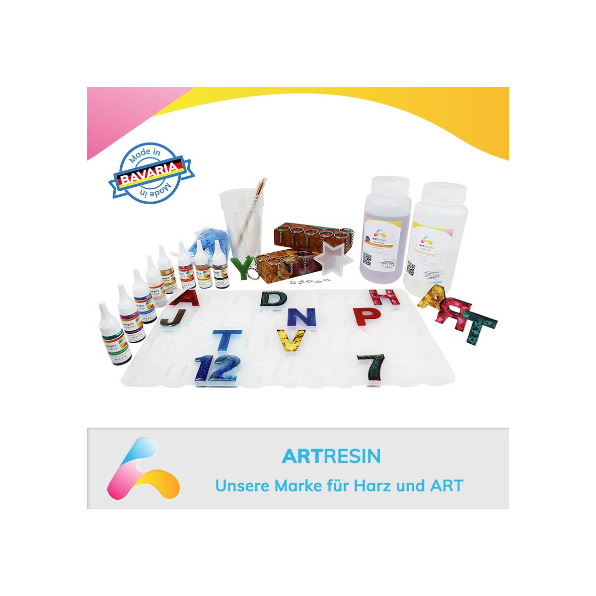 ARTRESIN Starter Set - ABC Verguss SET