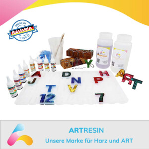 ARTRESIN Starter Set - ABC Verguss SET