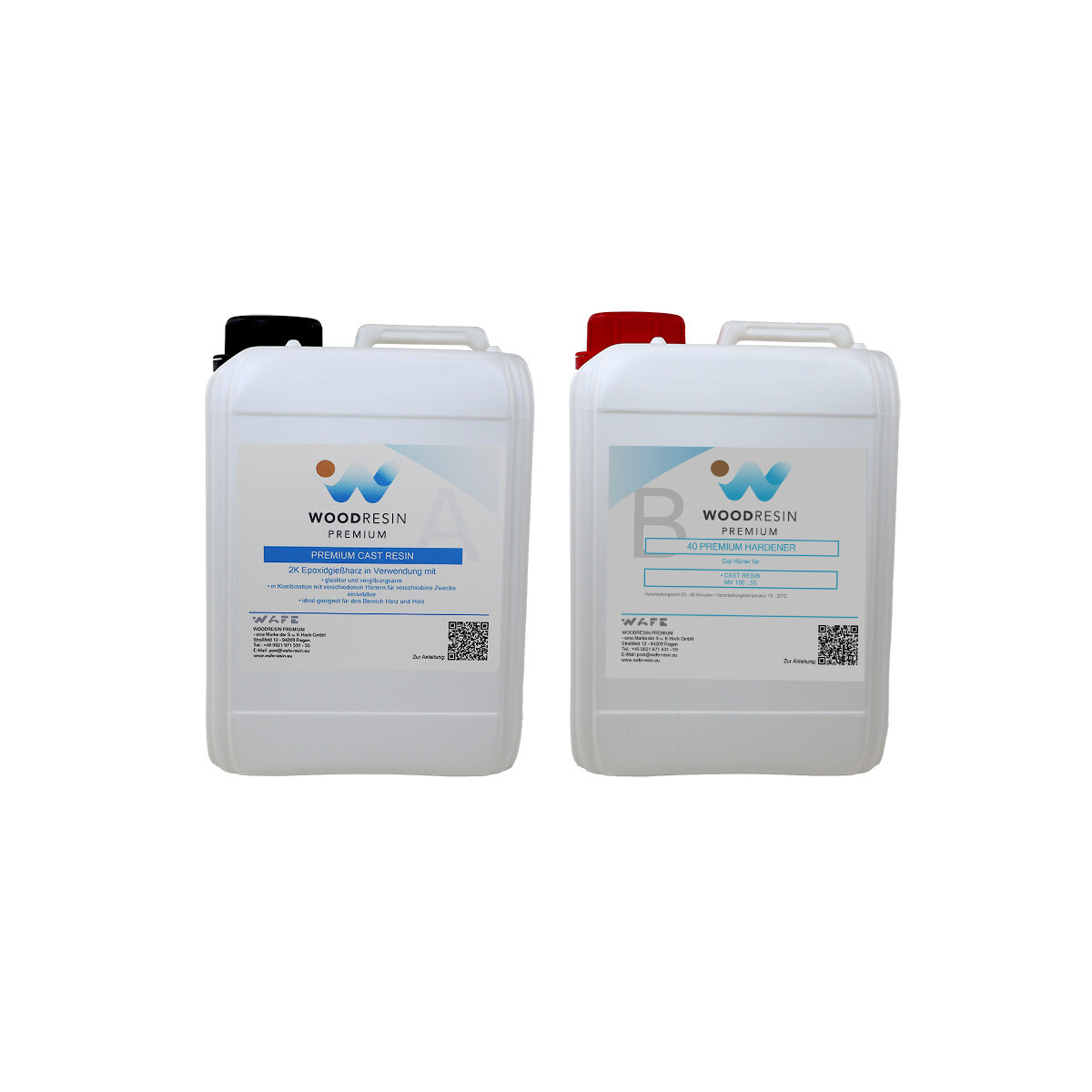 WOODRESIN 40 PREMIUM CAST RESIN SYSTEM 3,1 kg (A 2 kg + B...