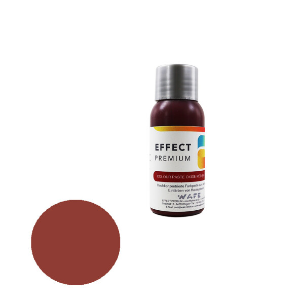 EFFECT Farbpaste Oxidrot ähnlich RAL 3009