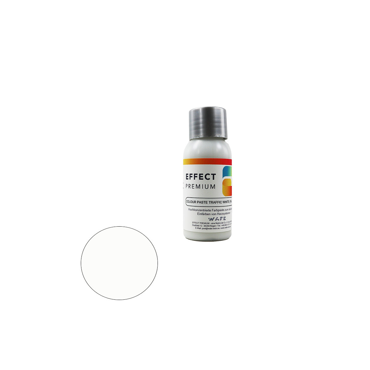 EFFECT Farbpaste Verkehrsweiss ähnlich RAL 9016 100 g