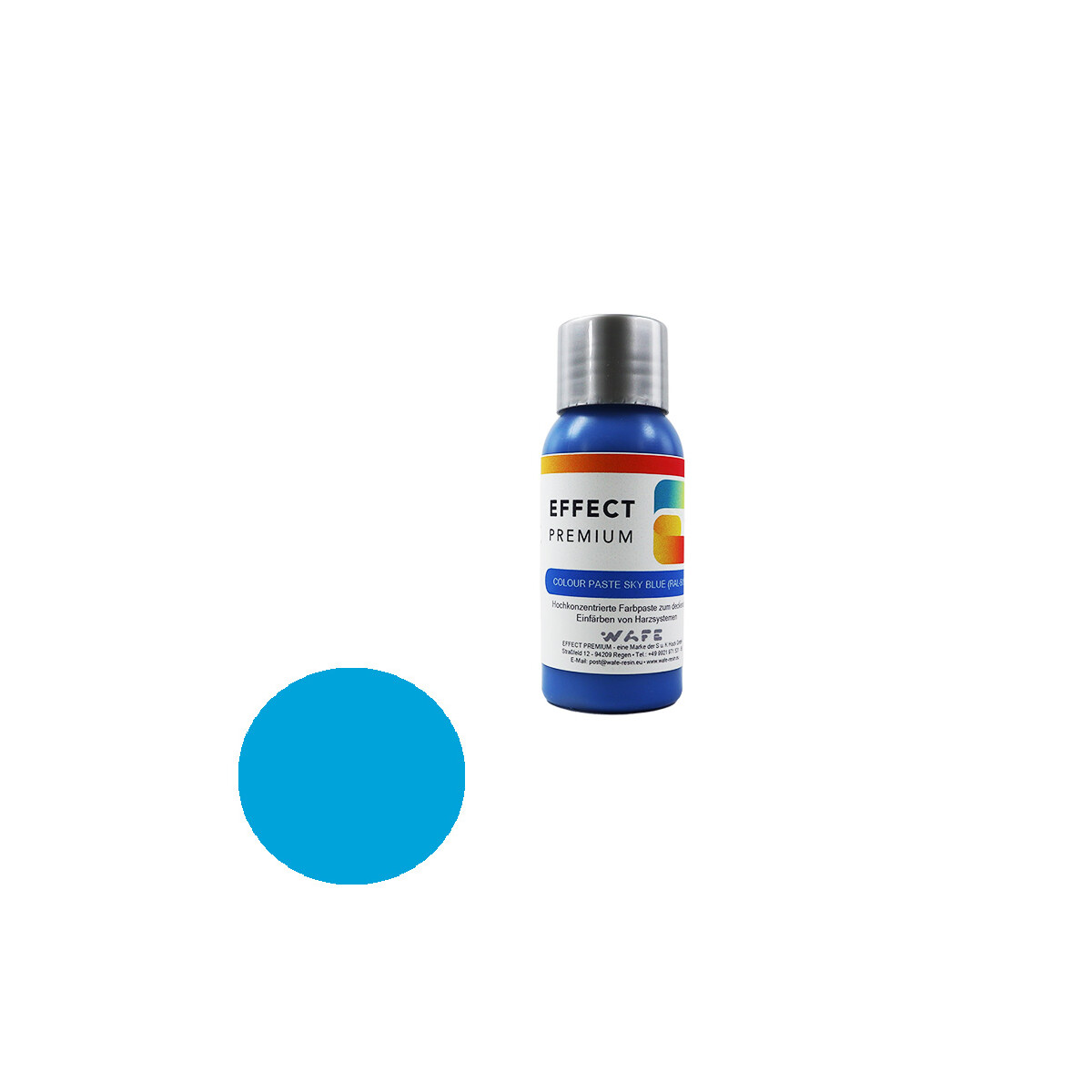 EFFECT Farbpaste Himmelblau ähnlich RAL 5015 100 g